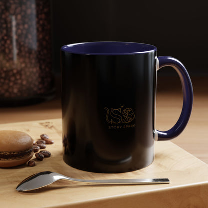 Accent Coffee Mug (11, 15oz) | Tri-Force Spirit