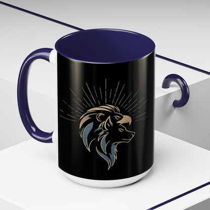 Accent Coffee Mug (11, 15oz) | Tri-Force Spirit