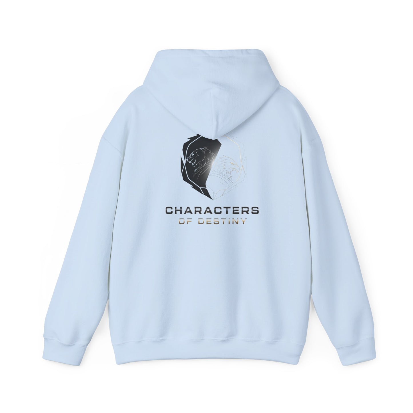 Characters of Destiny: Shadow & Light Emblem — Unisex Heavy Blend Hoodie