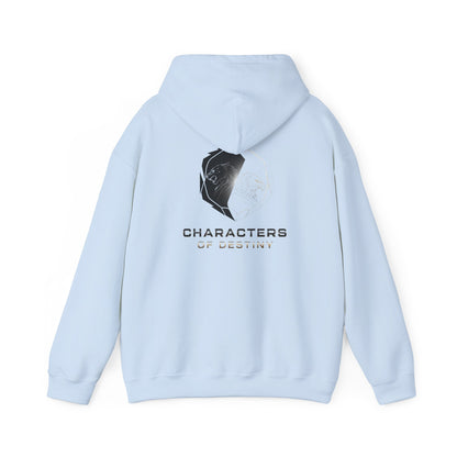 Characters of Destiny: Shadow & Light Emblem — Unisex Heavy Blend Hoodie