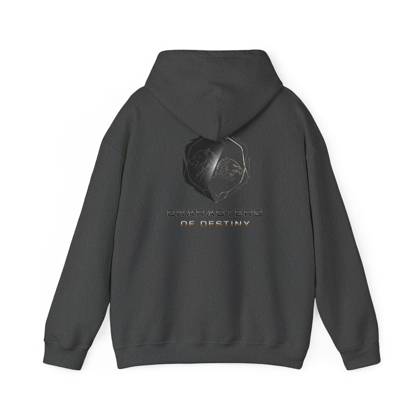 Characters of Destiny: Shadow & Light Emblem — Unisex Heavy Blend Hoodie