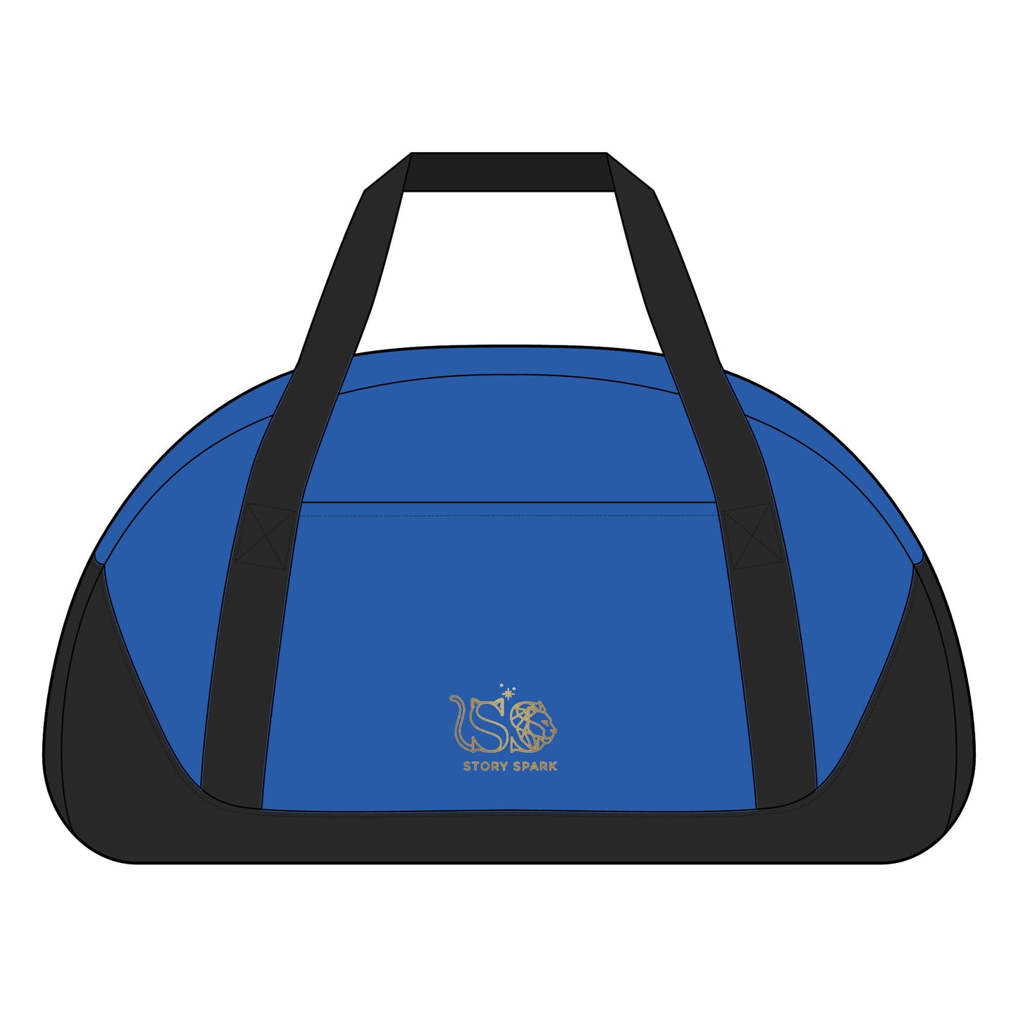 Cute Mummy Cat Skeleton Duffel Bag — "For Love Is Worth Every Battle"