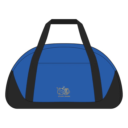 Cute Mummy Cat Skeleton Duffel Bag — "For Love Is Worth Every Battle"