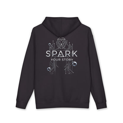 Hoodie — Spark Your Story Lion Graphic Pullover