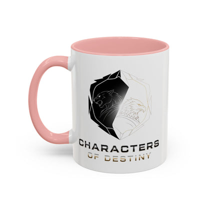 Accent Coffee Mug (11, 15oz) | Characters of Destiny: Shadow & Light Emblem