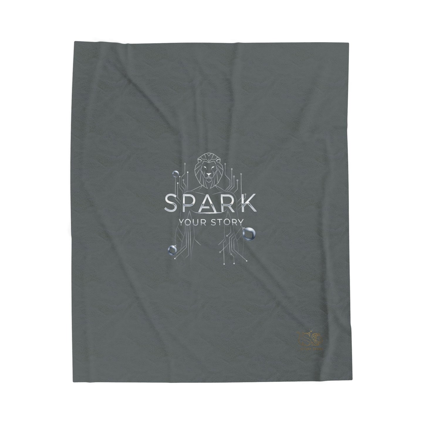 Spark Your Story | Velveteen Plush Blanket