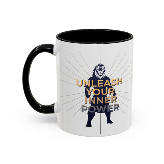 Accent Coffee Mug (11, 15oz) | Unleash Your Inner Power