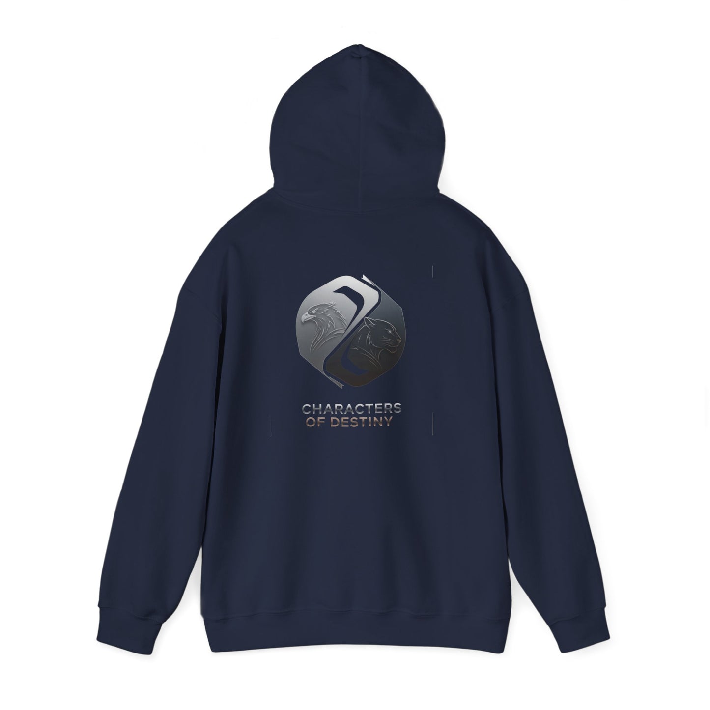 Characters of Destiny: Metallic Symmetry ـــــ Unisex Heavy Blend Hoodie