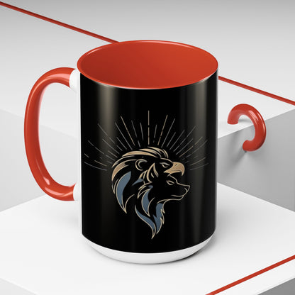 Accent Coffee Mug (11, 15oz) | Tri-Force Spirit
