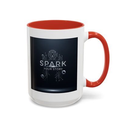 Spark Your Story | Accent Coffee Mug (11, 15oz)