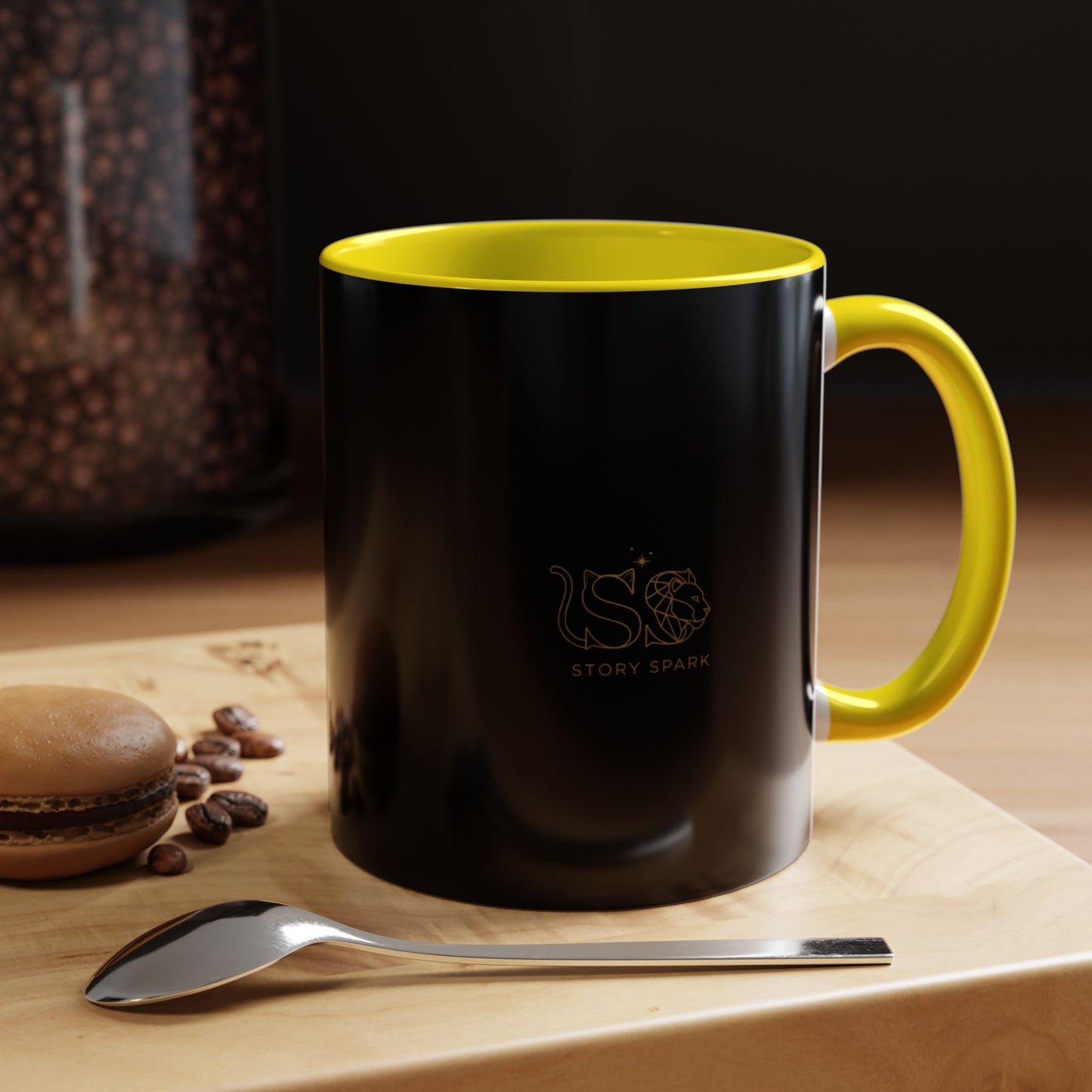 Accent Coffee Mug (11, 15oz) | Tri-Force Spirit
