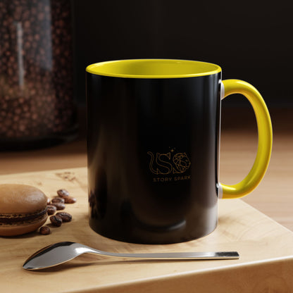 Accent Coffee Mug (11, 15oz) | Tri-Force Spirit