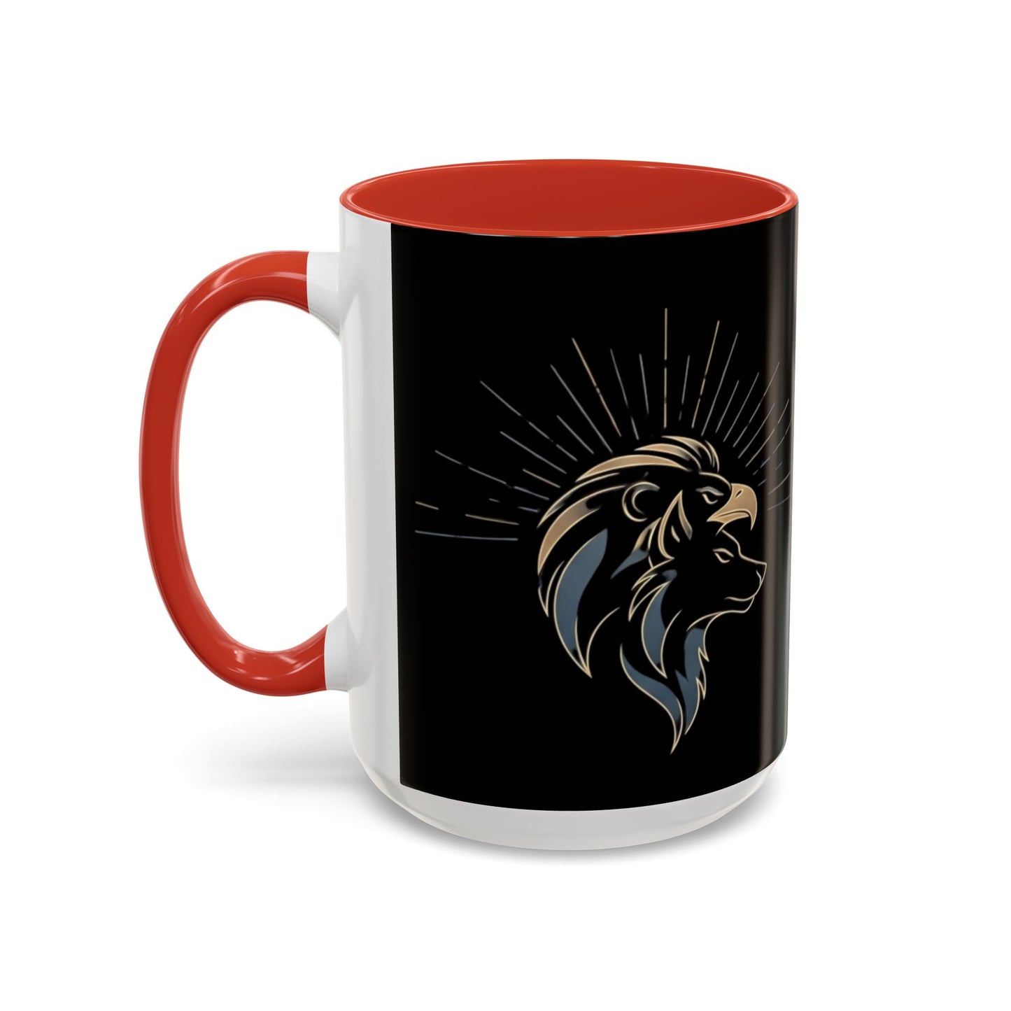 Accent Coffee Mug (11, 15oz) | Tri-Force Spirit