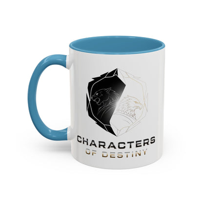 Accent Coffee Mug (11, 15oz) | Characters of Destiny: Shadow & Light Emblem