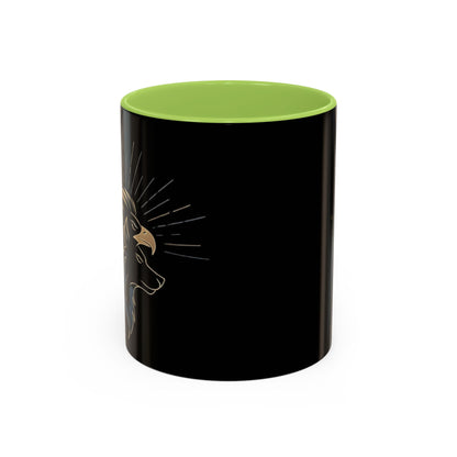 Accent Coffee Mug (11, 15oz) | Tri-Force Spirit