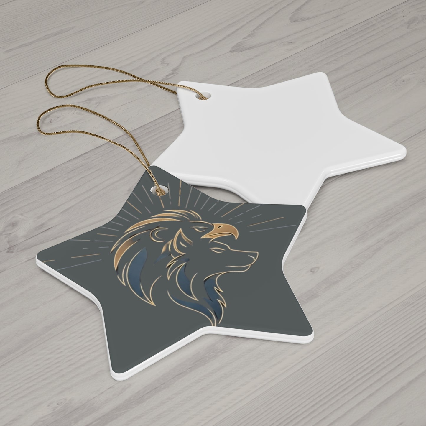 Ceramic Ornament | Tri-Force Spirit