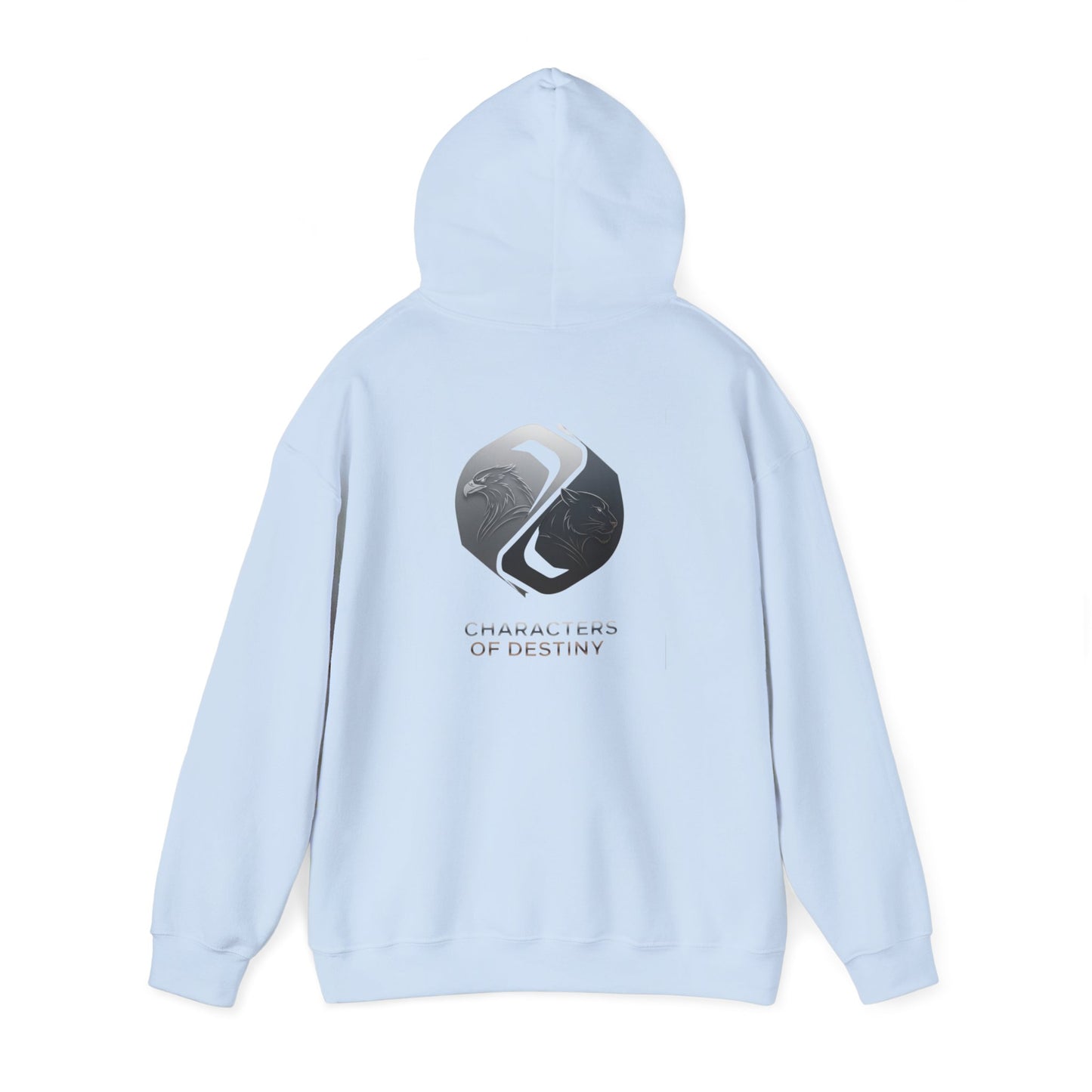 Characters of Destiny: Metallic Symmetry ـــــ Unisex Heavy Blend Hoodie